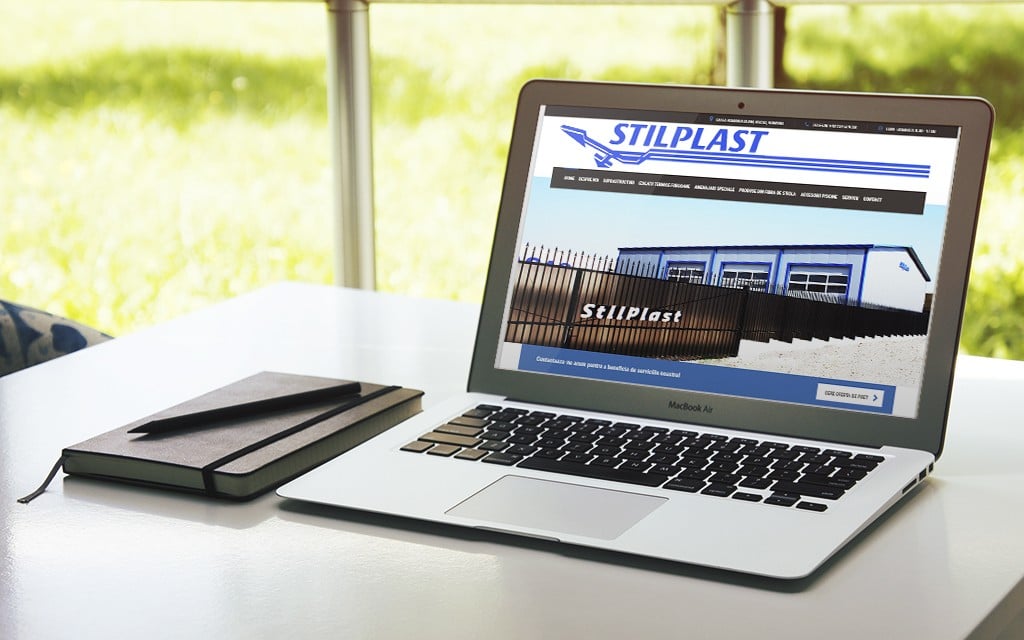 creare site stilplast bacau